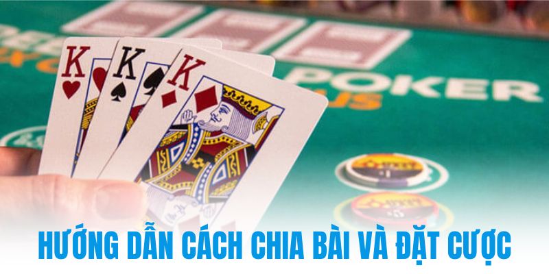 Hướng dẫn cách chia bài và đặt cược